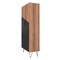 Manhattan Comfort Beekman 67.32 Tall Cabinet with 6 Shelves in Brown and Black 401AMC240 - alternate 6